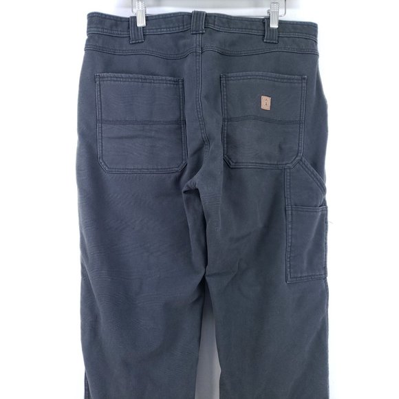 Coleman Flannel Lined Pants Men's Size 36/28 Gray - Picture 8 of 11